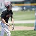 Milan sophomore pitcher Thomas Lindeman runs to first during the game against Richmond on Friday, June 14. Daniel Brenner I AnnArbor.com